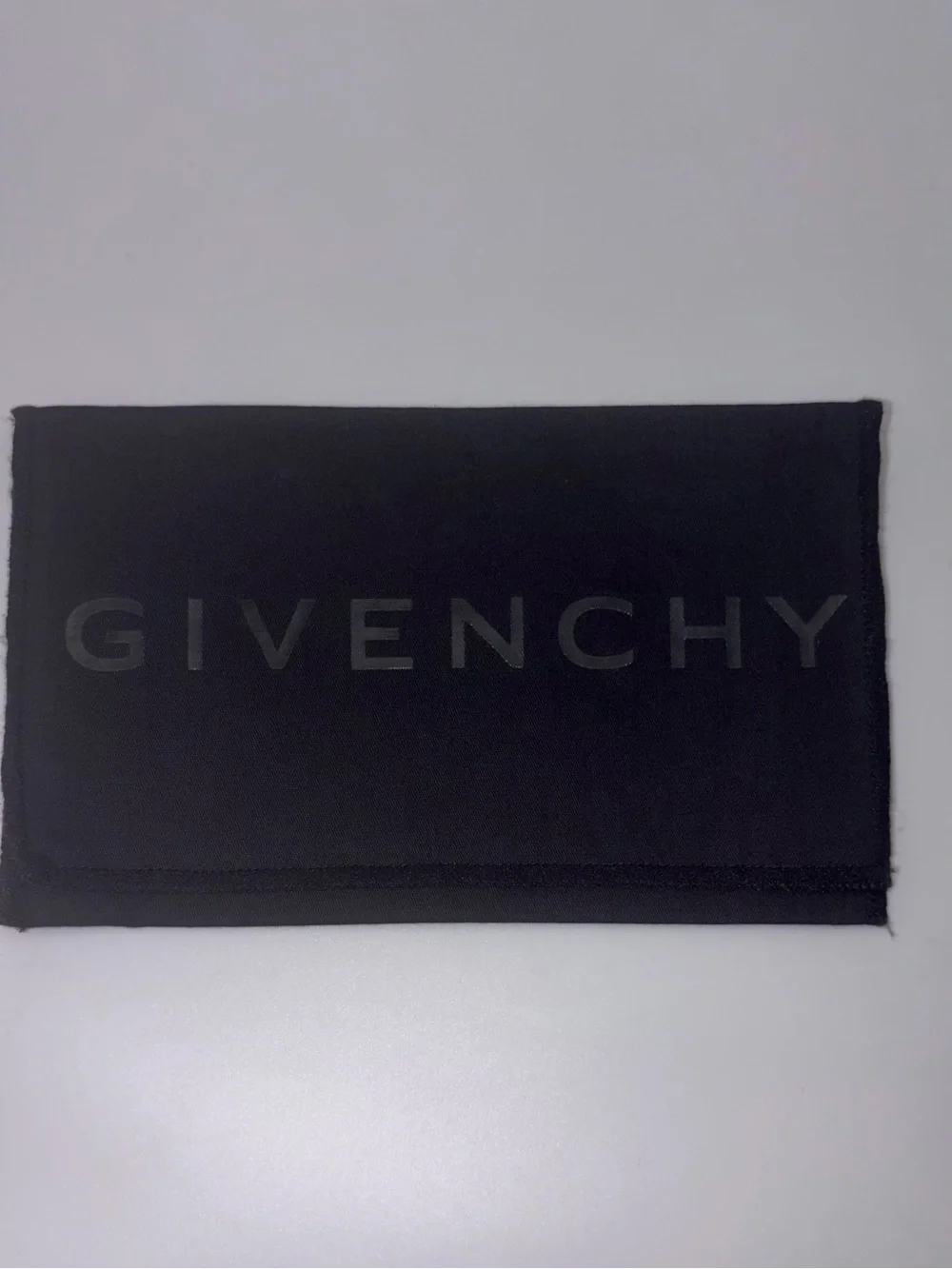Givenchy Voyou bifold denim/leather wallet EUC